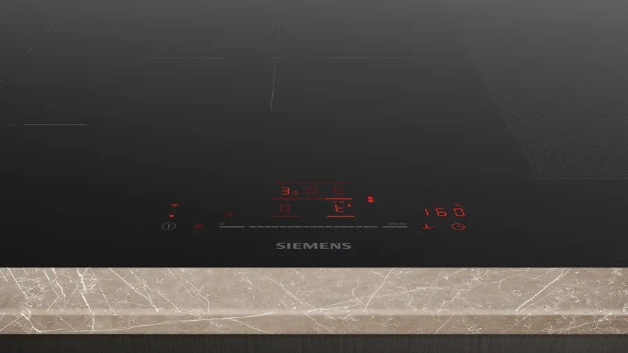 Siemens Ex801hvc1e Iq700, Placa Autosuficiente Negra, 80 Cm, Home Connect Ex801hvc1e