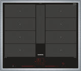Siemens Iq700 Negro, Acero Inoxidable Integrado Con Placa De Inducción 4 Zona(S)