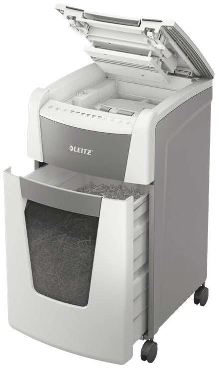 EAN 4002432124121 - Leitz 80150000 triturador de papel Corte cruzado 55 dB 22 cm Gris, Blanco imagen 13