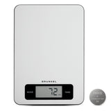 Báscula De Cocina Electrónica Grunkel Bc-Cookxt Hasta 5kg Plata