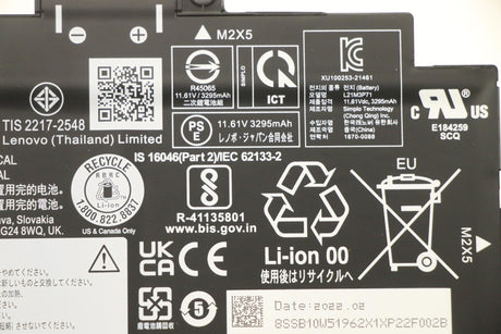 EAN 5715063305508 - Lenovo 5B10W51861 refacción para laptop Batería imagen 3