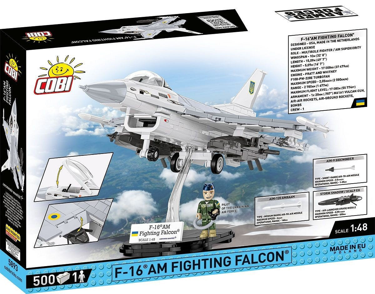 Cobi F-16am Fighting Falcon, Toys De Diseño Cobi-5893