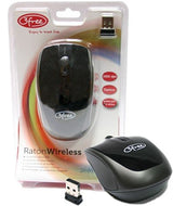 Raton 3free Optico Inalambrico Usb Negro 3f-Mcw401