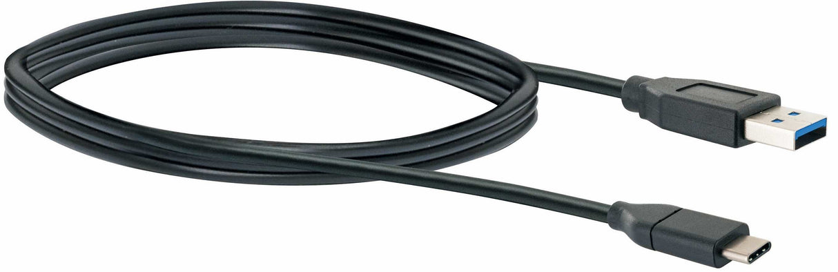 Cable Usb 3.1 Schwaiger, Enchufe: Usb 3.1 1 M, Negro