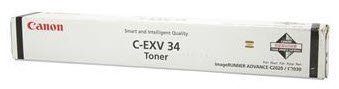 EAN 4960999671925 - Canon C-EXV 34 cartucho de tóner 1 pieza(s) Original Negro imagen 1