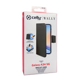 EAN 8021735200826 - Celly WALLY1036 funda para teléfono móvil 16,8 cm (6.6") Libro Negro imagen 6