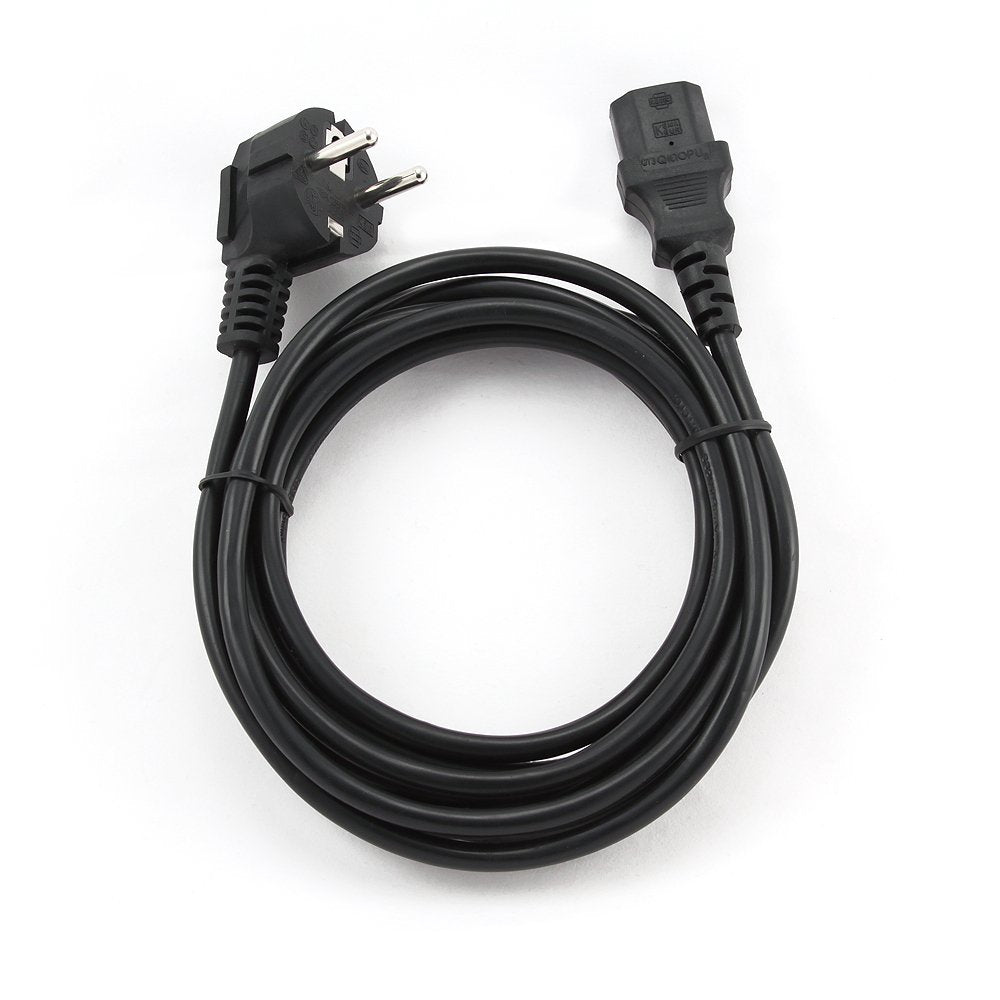 Gembird Cable De Alimentacion Schuco A C13 3m Negro  Pc-186-Vde-3m