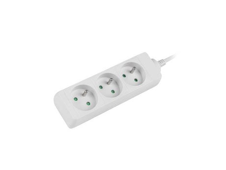 EAN 5901969414806 - Lanberg PS0-03E-0150-W base múltiple 1,5 m 3 salidas AC Interior Blanco imagen 1