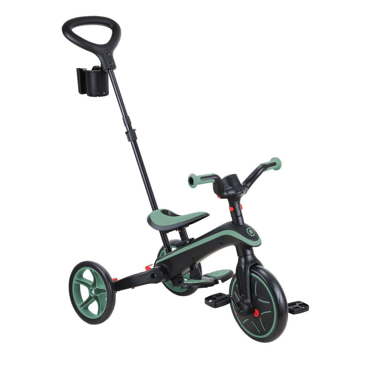 Globber Explorer Trike Plegable 4 En 1, Vehículo Infantil Olive Green 732-104-2
