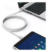 EAN 8059018365870 - Techly ICOC-MU4-40G240W1 cable USB USB4 Gen 3x2 1 m USB C Blanco imagen 6