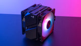 Ventilador Procesador Aerocool Rime 4 Dual Rgb (Negro)