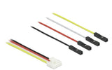 Delock Cable De Conversión Iot Grove 4 X Pin Macho A 4 X Jumper Hembra 10 Cm