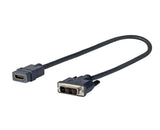 Vivolink Prodviadaphdmi Adaptador De Cable De Vídeo 0,2 M Dvi-D Hdmi Negro