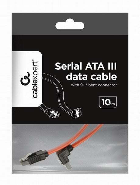 EAN 8716309093392 - Gembird CC-SATAM-DATA90 cable de SATA 0,5 m Negro, Rojo imagen 1