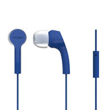 Auriculares Koss Keb9ib Intrauditivos, 3,5 Mm (1/8 Pulgadas), Micrófono, Azul