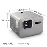 EAN 4718755096341 - BenQ TK705STi Proyector de corto alcance 3000 lúmenes ANSI DLP UHD 4K (3840x2160) Gris imagen 3
