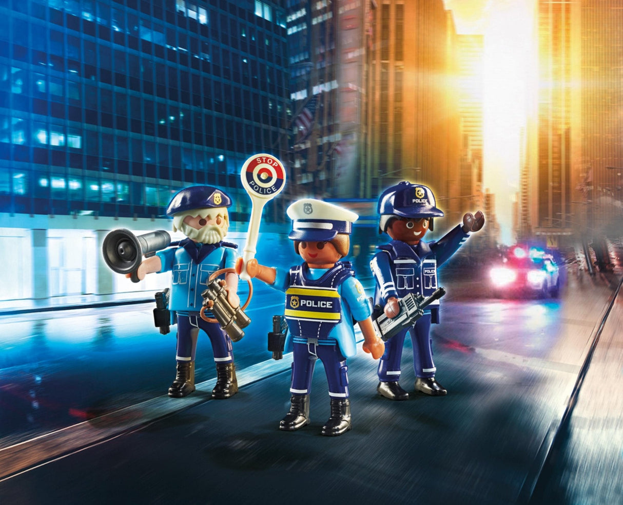 Playmobil Ciudad Set Figuras Policias