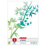 Herlitz Greenline Cuaderno Y Block A4 50 Hojas Verde, Blanco