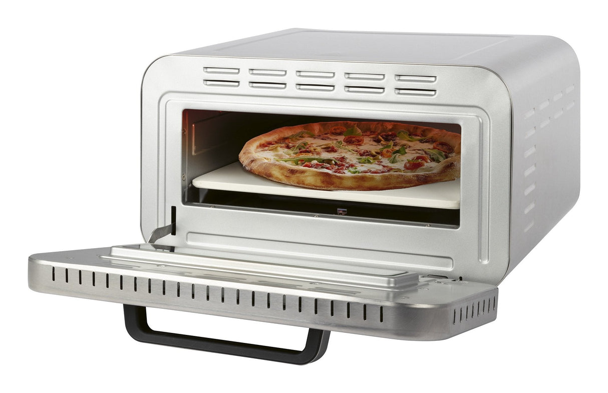 Proficook Pc-Po 1323 Edelstahl (Edelstahl (Gebürstet), Bis 2.100 Watt, Para Pizza Ø 31,5cm, Inkl. Pizzaschieber) 501323
