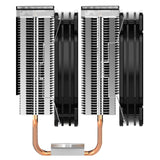 K Jonsbo Cr-2000 Gt Cpu Disipador Dual Tower, Argb - 2x 120mm, Negro