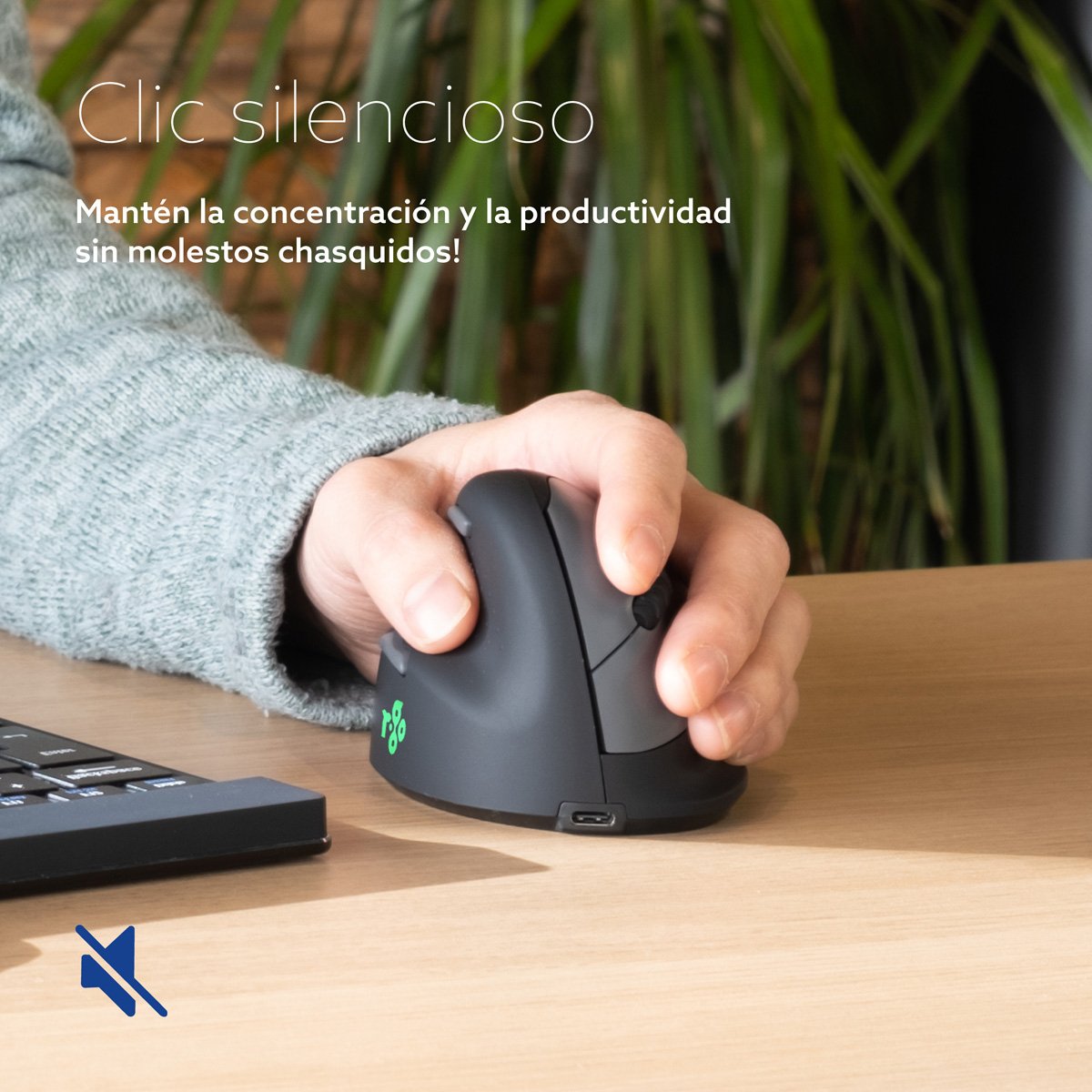 EAN 8719274491330 - R-Go Tools RGOHELELAWL ratón Izquierda Óptico 2400 DPI imagen 9