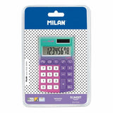 Milan Calculadora 8 Digitos Pocket Sunset Blíster Lila/Rosa