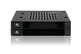 EAN 4711132867473 - Icy Dock MB522SP-B base de conexión para disco duro Negro imagen 1