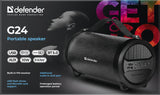 Glosnik Defender G24 Bluetooth/Fm/Tf/Usb 10w Negro