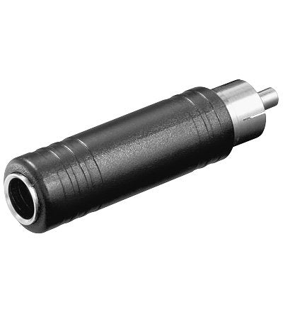 Adaptador 1xrca M  A 6,3mm H 3-Pin Mn