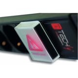 Phasak Regleta 19" De 8 Tomas Schuko Con Interruptor Conexión C14 2m Negro