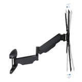 Tooq Soporte De Pared Con Brazo Articulado Para Tv De 23"-55" - Giratorio E Inclinable - Piston De Gas - Peso Max 30kg