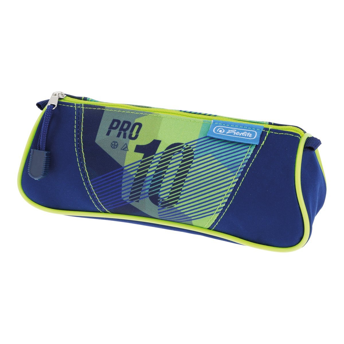 EAN 4008110287188 - Herlitz 50038848 caja de lápices Estuche suave Poliéster Azul, Verde imagen 1