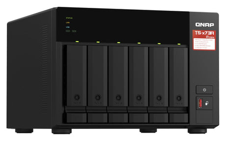 EAN 4711103084625 - QNAP TS-673A-SW5T servidor de almacenamiento NAS Torre Ryzen Embedded V1500B 8 GB DDR4 0 TB QNAP QTS Negr imagen 4