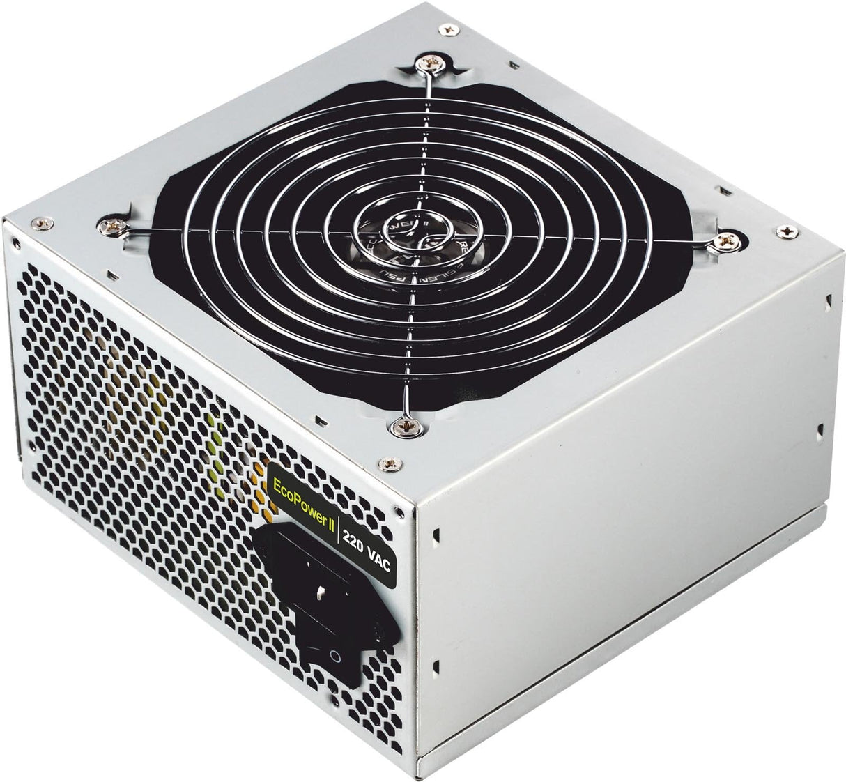 Tooq Ecopower Ii Fuente De Alimentacion 500w Atx 1.3 12v - Pfc Activo - Ventilador Silencioso 120mm