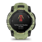 Instinct 3,50mm,Amoled,Fern Green/Gray, Fern Green Band, Ww