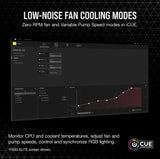 EAN 840006648109 - Corsair H100i Procesador Sistema de refrigeración líquida todo en uno 12 cm Negro 1 pieza(s) imagen 5