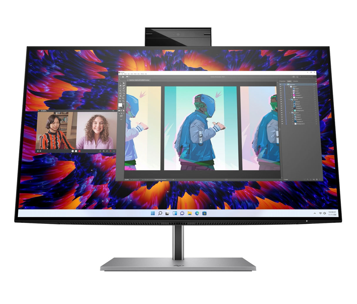 Hp Hp Z24m G3 60,5 Cm (23.8") 2560 X 1440 Pixeles Quad Hd Plata