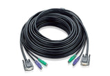 Cable Kvm Vga M-H Y Ps/2 M-H De 20 M