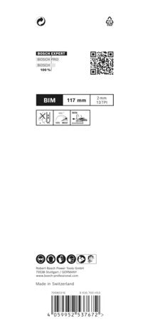 Bosch Hoja De Sierra De Calar Expert T 308 Bf `` Madera Dura 2 Caras Limpia '' 2608900544