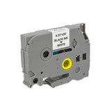 Mediarange Schriftbandkassette 6mm Schw Blanco Brojoher Tz-211 Tze-211 8m