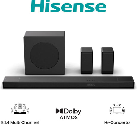 EAN 6942351423456 - Hisense AX5140Q Negro 5.1.4 canales 600 W imagen 1