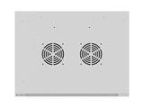 Lanberg Wall Mount Cabinet 19" 12u 600x450 Mesh Doora Grey Flat Pack