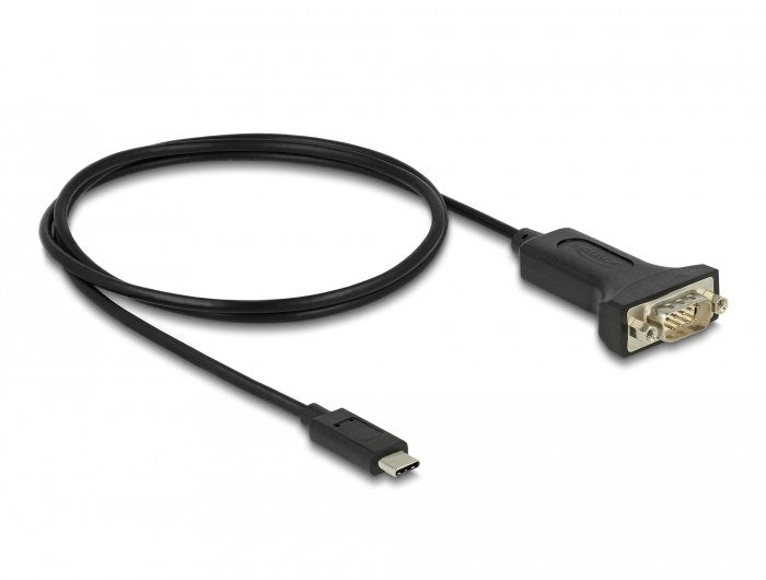 Delock Cable Usb Tipo-C A 1 X Serie Rs-232 D-Sub 9 Pin Macho 1 M