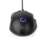 Nedis Ratn Gaming Cable 1,5m  Dpi Ajustable Botones: 6 Programables Led