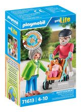 Playmobil My Life: Abuelos Y Bebe