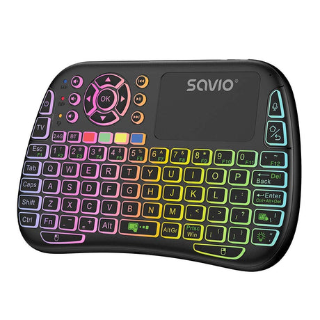 EAN 5901986048695 - Savio SAVMKW-04 teclado para móvil QWERTY Inglés de EE. UU. USB Tipo C Negro imagen 2