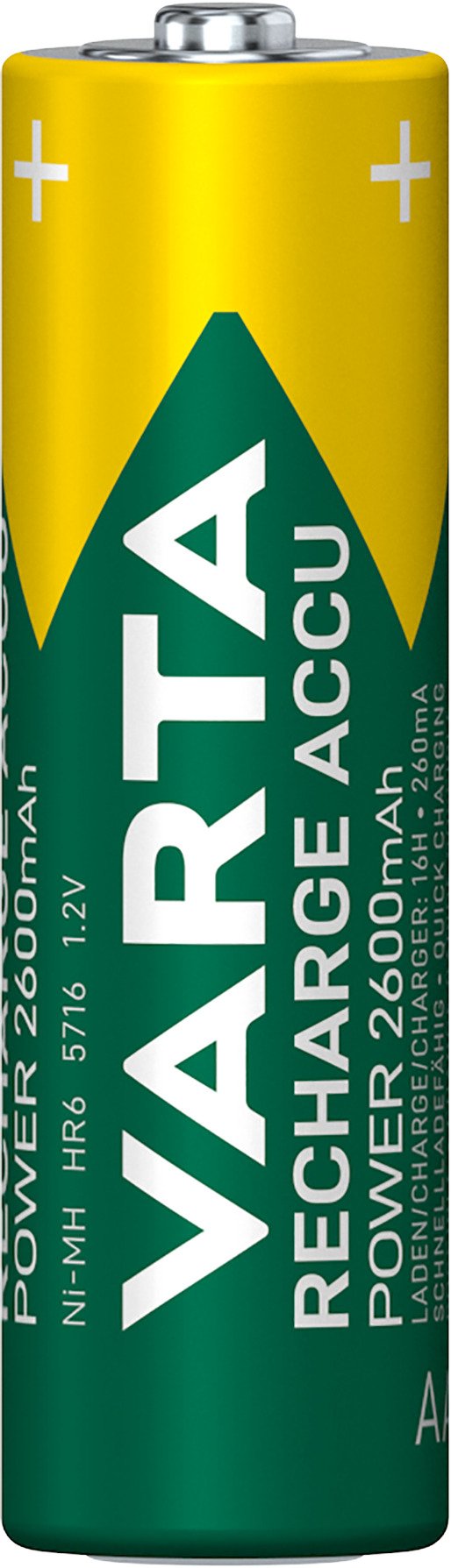 Varta Pilas Recargables Aa  Hr6  2600mah 2st