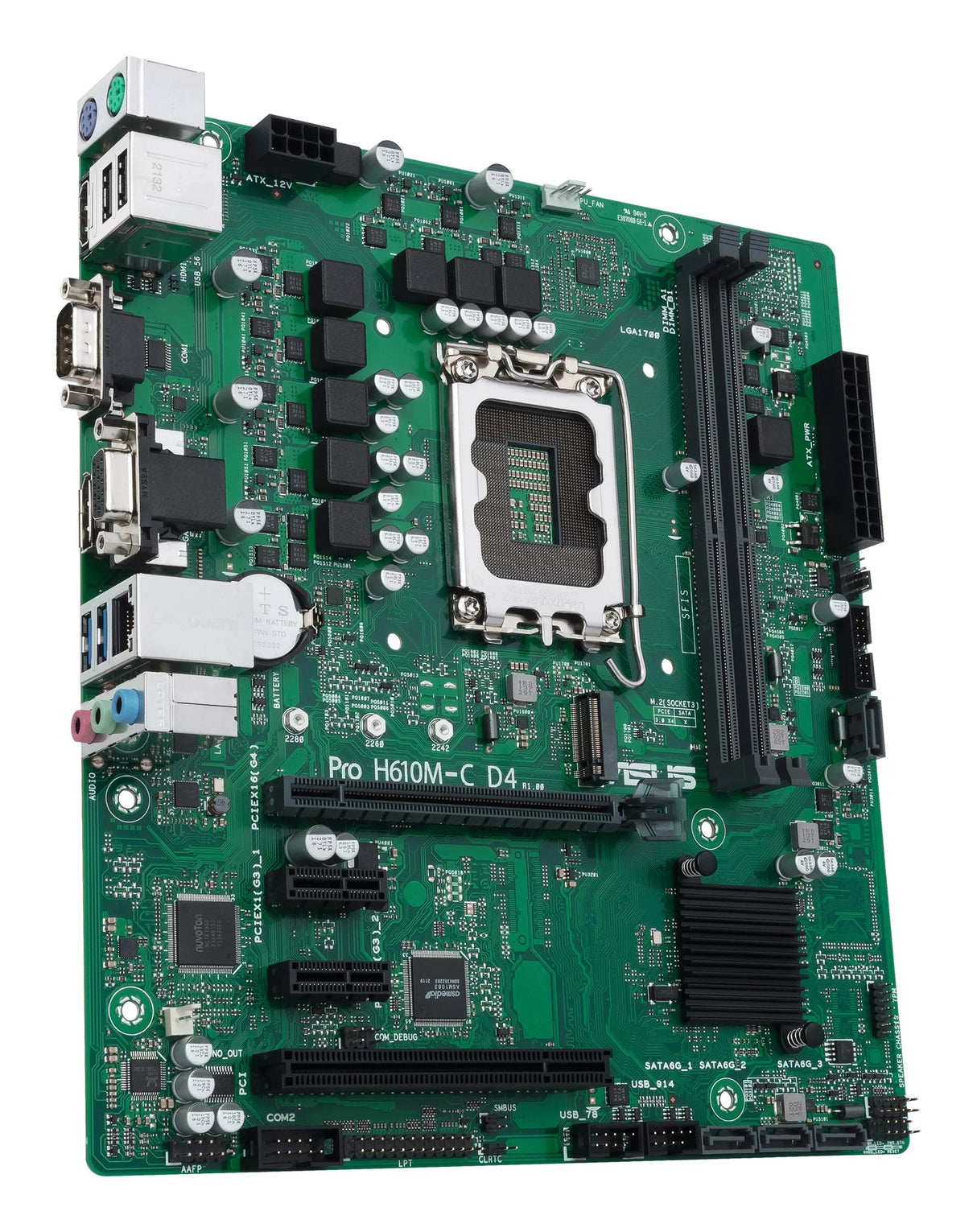 EAN 4711081699132 - ASUS PRO H610M-C D4-CSM Intel H610 LGA 1700 micro ATX imagen 4