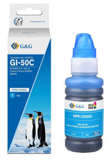 G&G Nachfüllcartucho Canon Gi-50 C 3403c001 Cyan 70 Ml