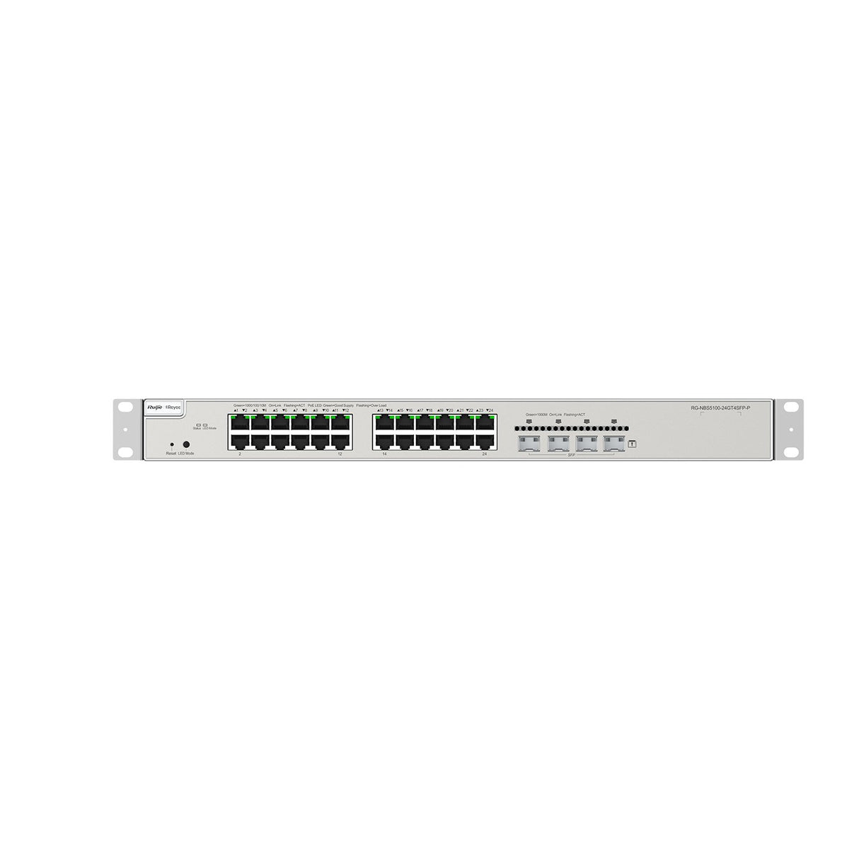 EAN 6971693274112 - Ruijie Networks RG-NBS5200-24GT4XS-P switch Gestionado L3 Gigabit Ethernet (10/100/1000) Energía sobre Et imagen 1